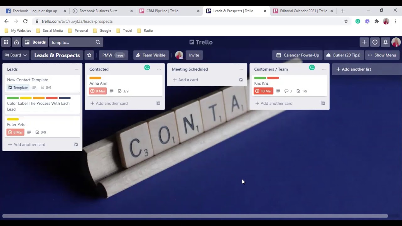 Keep Track of Your Leads & Prospects Using Trello