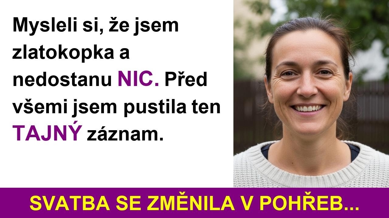 Bohatá rodina mě ponížila smlouvou. Uprostřed svatby jsem vzala mikrofon