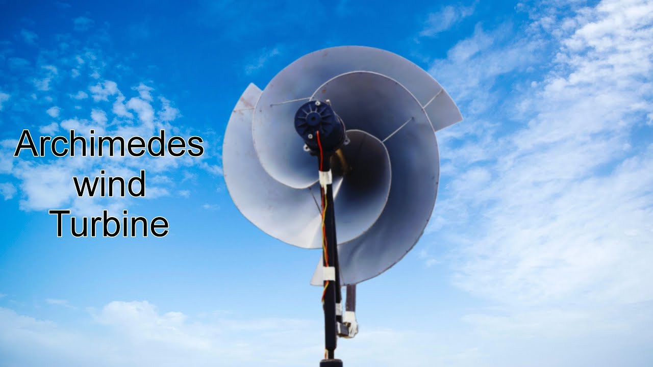 BOOST My Archimedes Wind Turbine