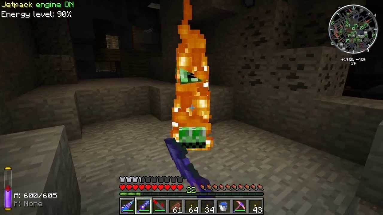 Etho MindCrack FTB - Episode 40: ABBA Caving