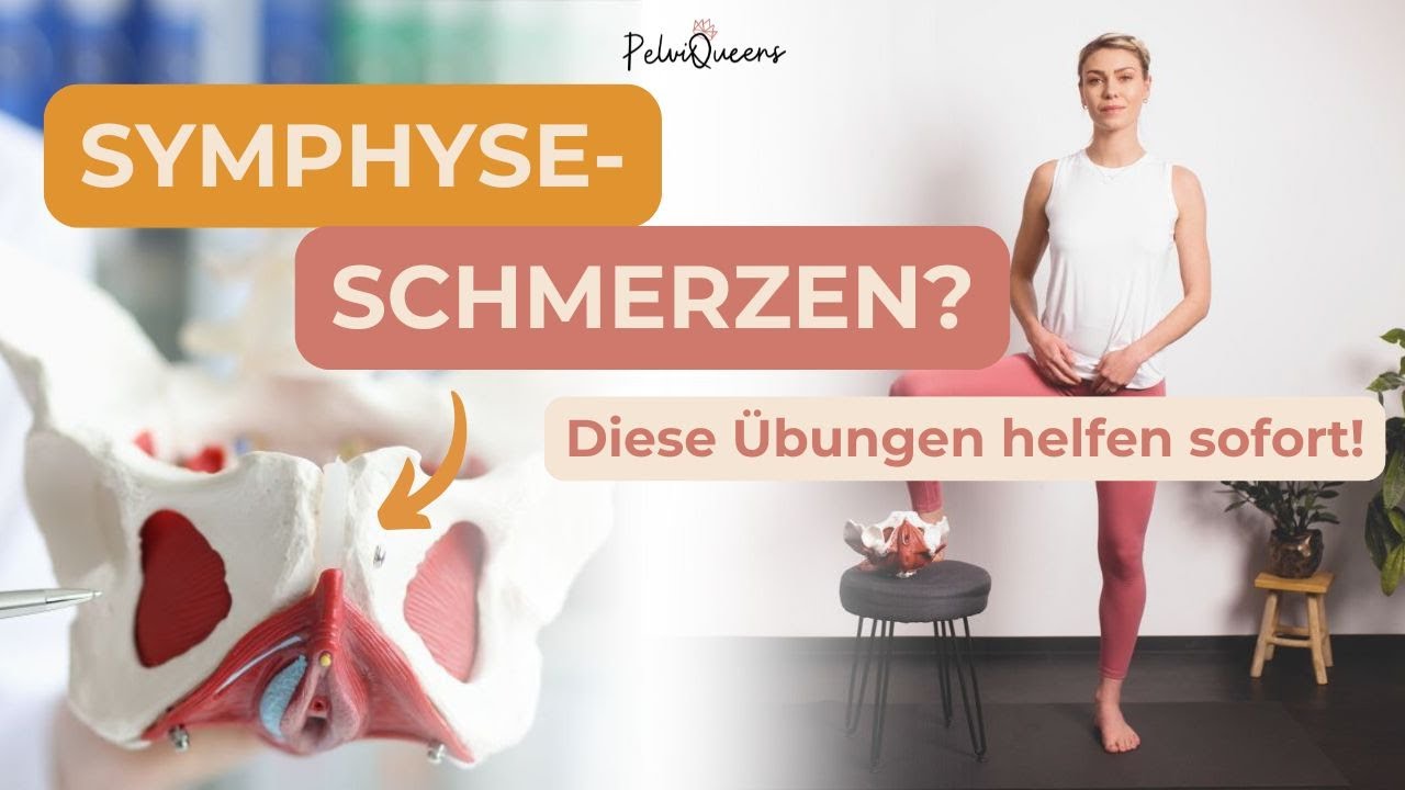 Symphysenschmerzen? Diese speziellen Übungen helfen!
