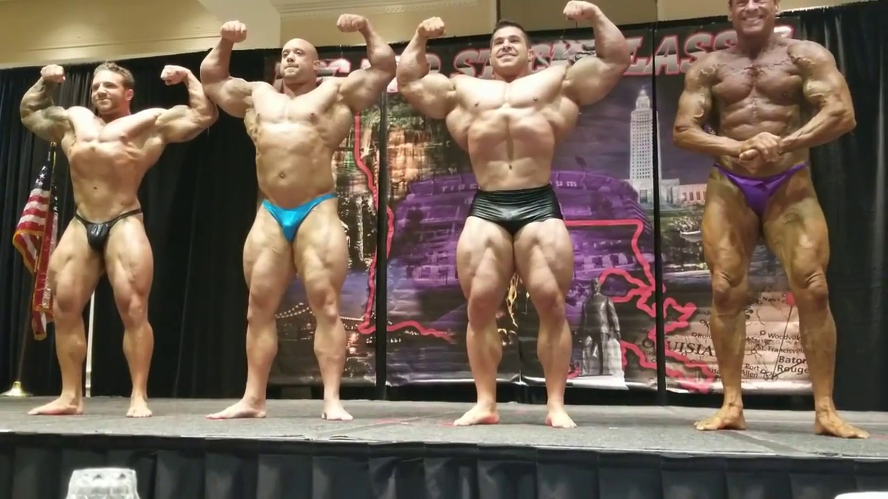 Muscle Potential Athlete IFBB Derek Lunsford - 2018 NPC Red Stick Classic - Guest Posing