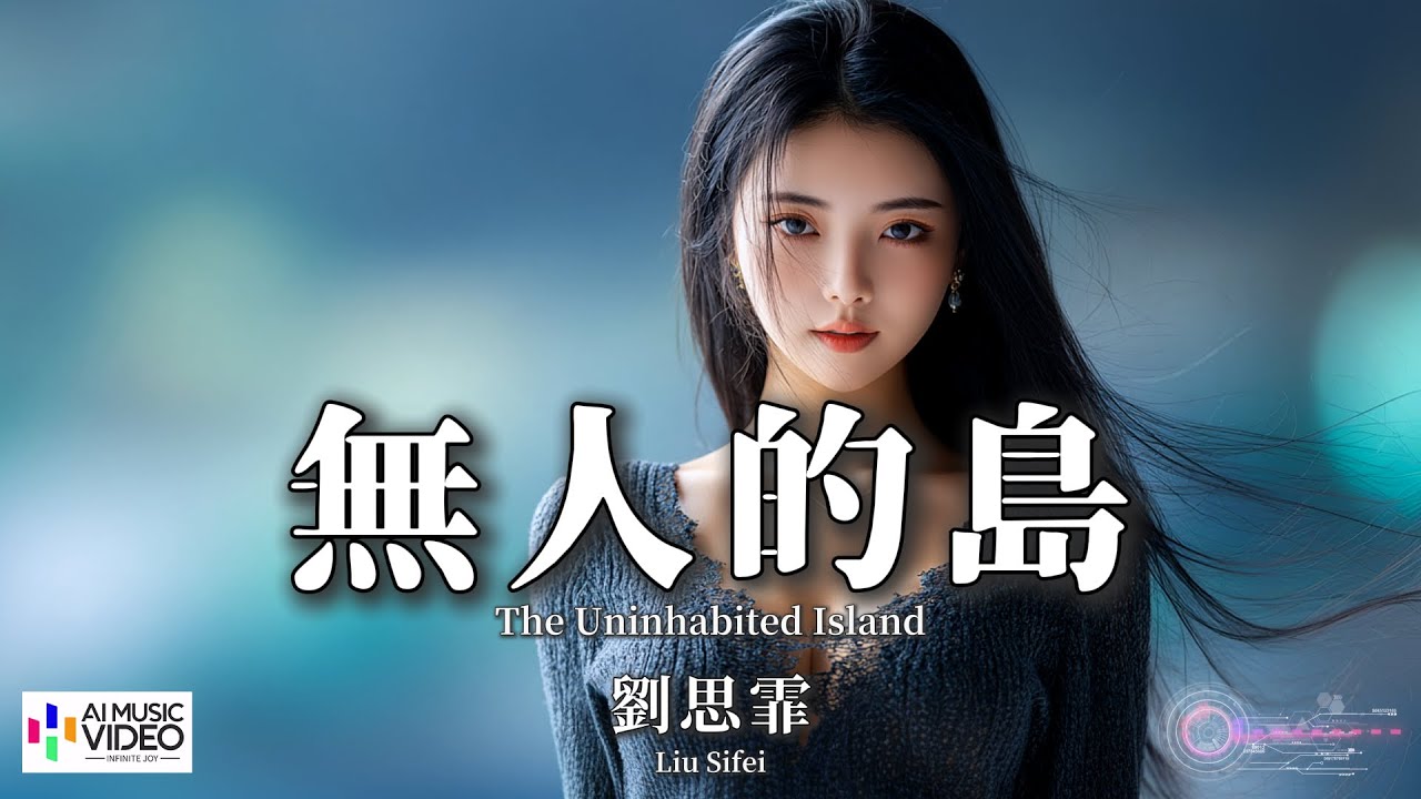 【高清MV】劉思霏 - 無人的島【Pinyin + Eng Sub | AI音樂視頻 | 繁體拼音英文動態字幕】Liu Si Fei【刘思霏 - 无人的岛】