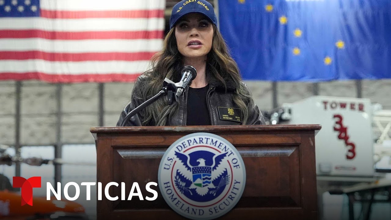 Kristi Noem habla sobre los esfuerzos para combatir el narcotráfico