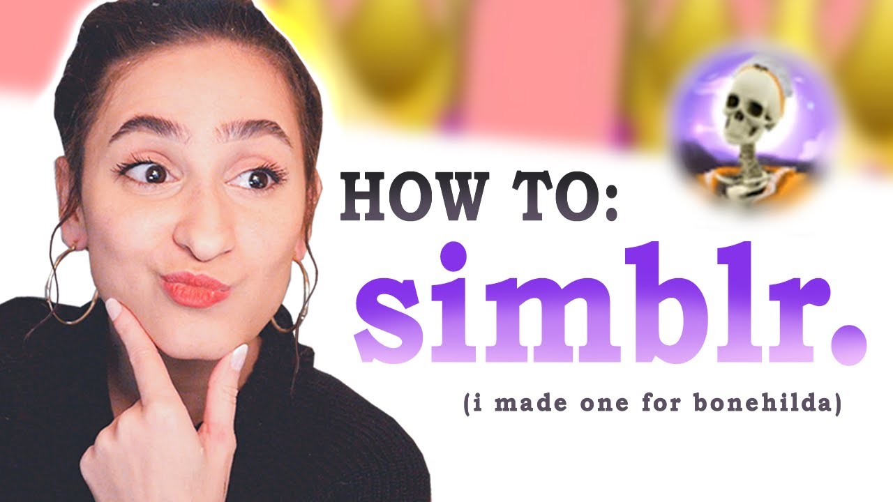 How To Create a Sims Blog on Tumblr || Navigation Page & Tags for CCfinds