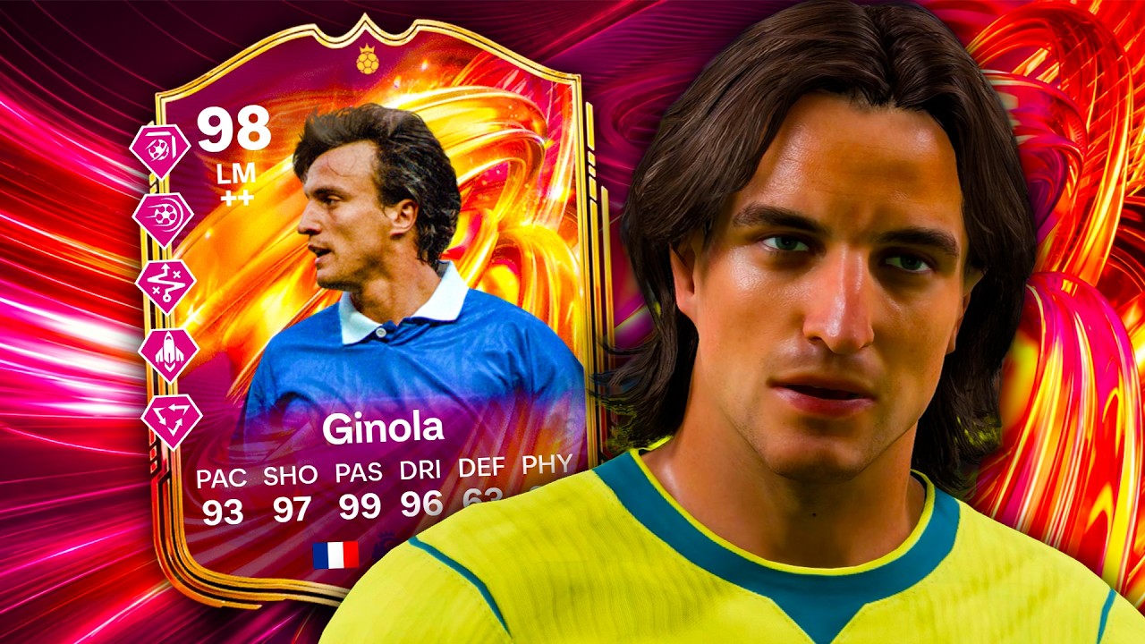 Обзор игрока 98 FUTTIES Hero Ginola в FC 26