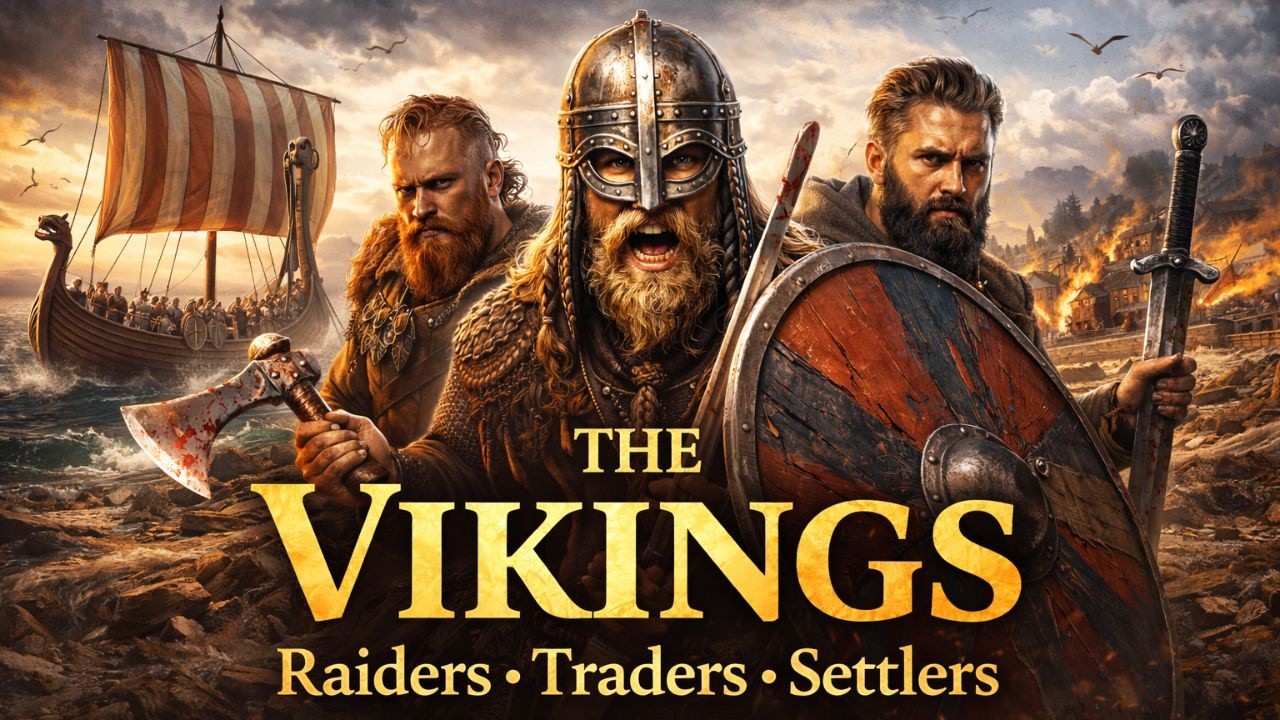 The Vikings: Raiders, Traders, Settlers — The Complete Story