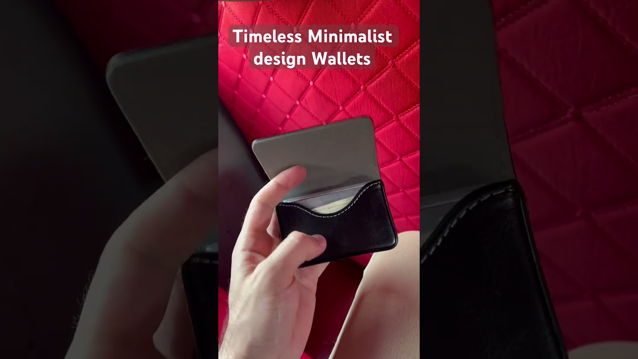 Minimalistic Wallets for Cards 