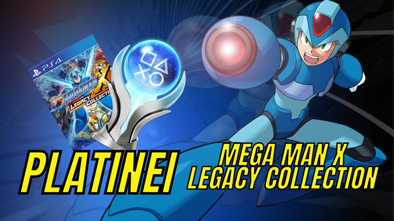 PLATINA ISSO AQUI SE FOR HOMEM!! PLATINEI 15 - MEGAMAN X LEGACY COLLECTION 1