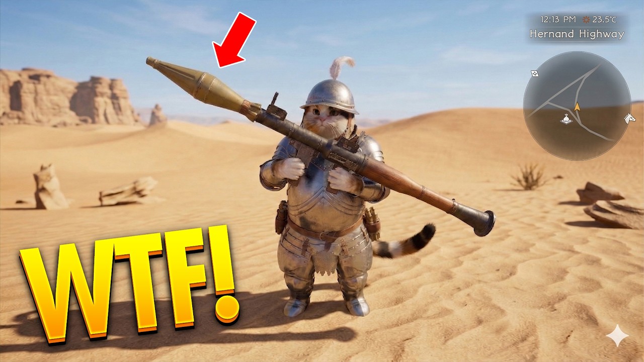 100 самых нелепых и смешных моментов из Crimson Desert! #7