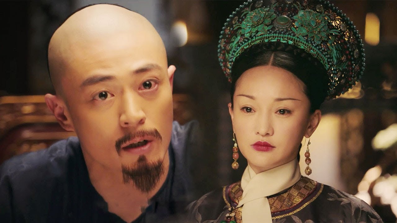 皇帝指责如懿不如孝贤皇后！如懿彻底心灰意冷，直接断发断情！ #chinesedrama #霍建华#周迅