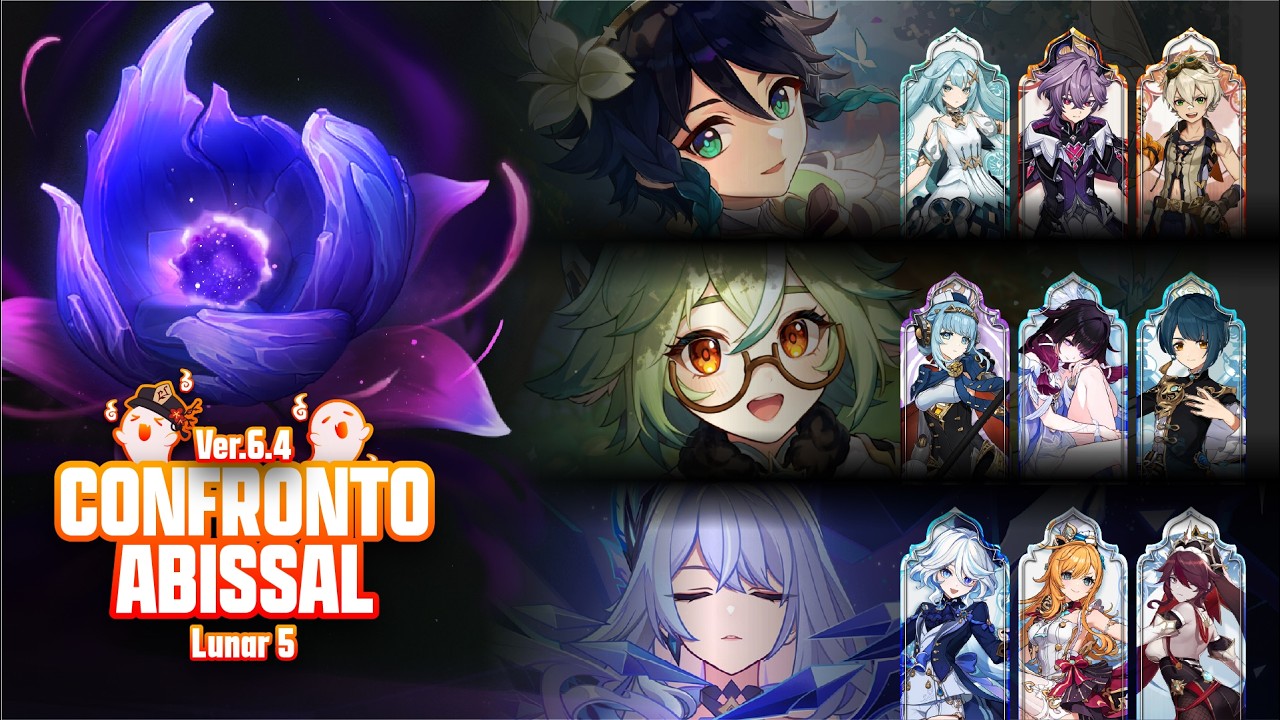 C0 VENTI & C6 SUCROSE & C0 SKIRK | CONFRONTO ABISSAL 6.4: DESTEMIDO | GENSHIN IMPACT