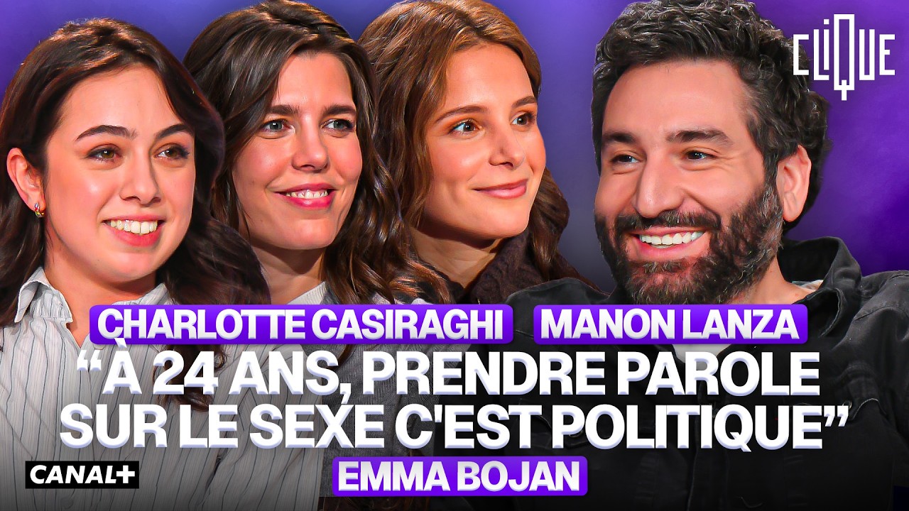 Sexualit&eacute;, harc&egrave;lement, f&ecirc;lures : Charlotte Casiraghi, Emma Bojan et Manon Lanza - CANAL+