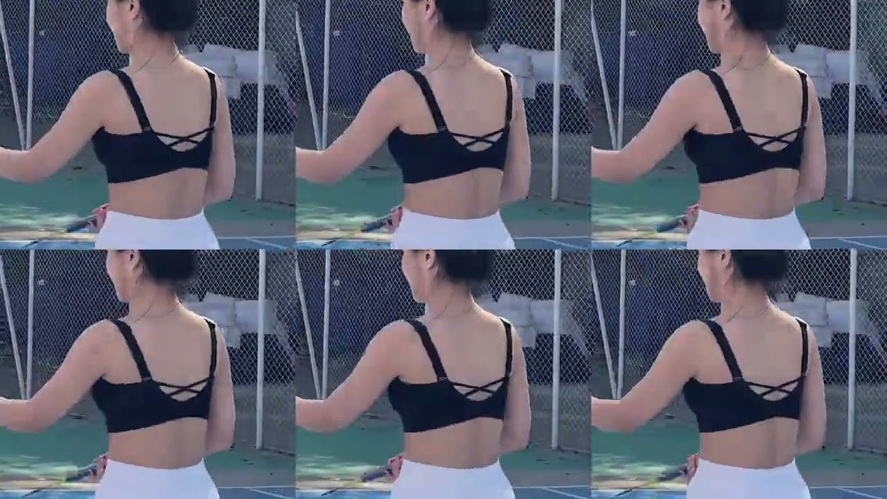 Say Hi to Jelly Gel™ Anna Cooling Racerback Vest Bra