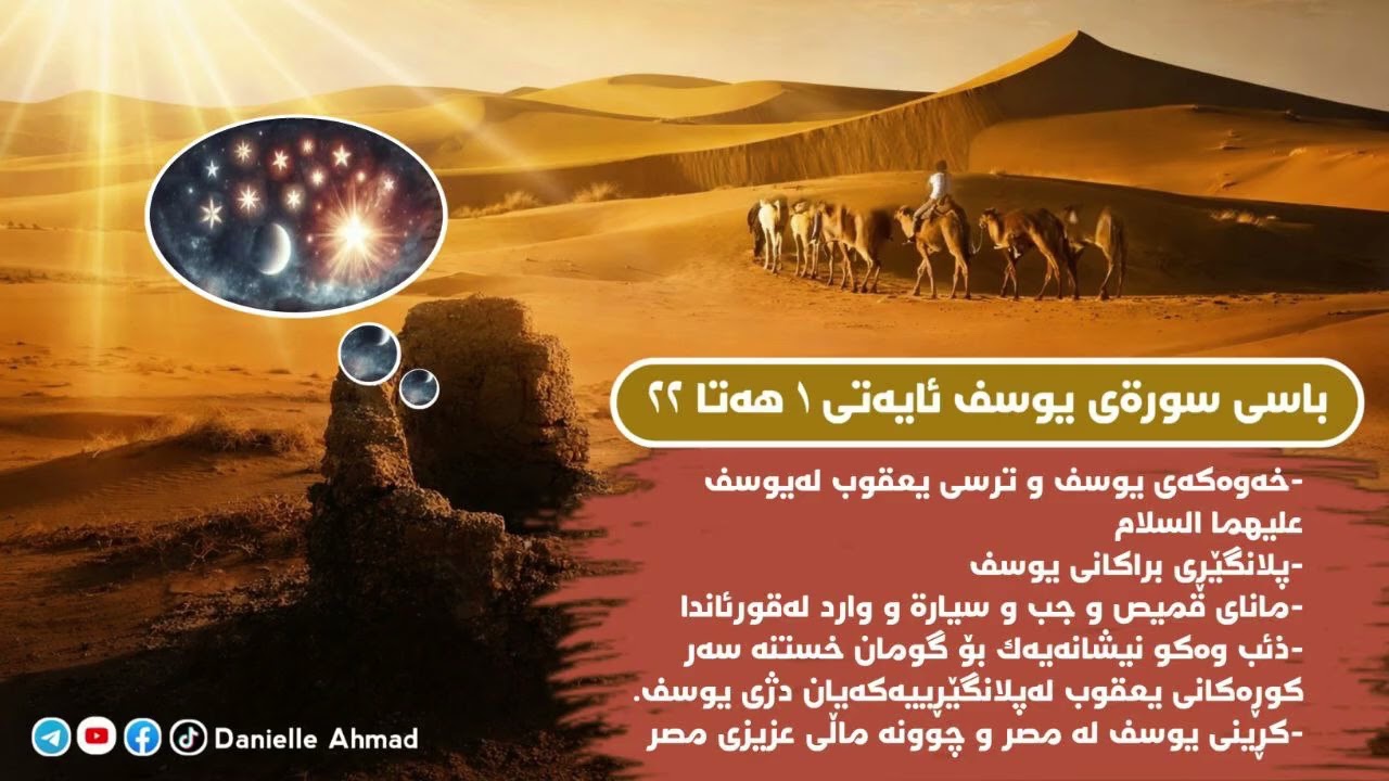 باسی سورةی یوسف ئایەتی ١ هەتا ٢٢