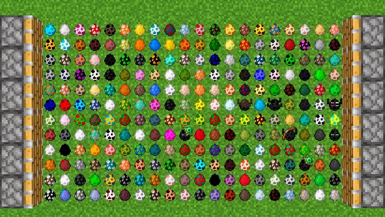 I Combined 1000x Minecraft Spawn Eggs…