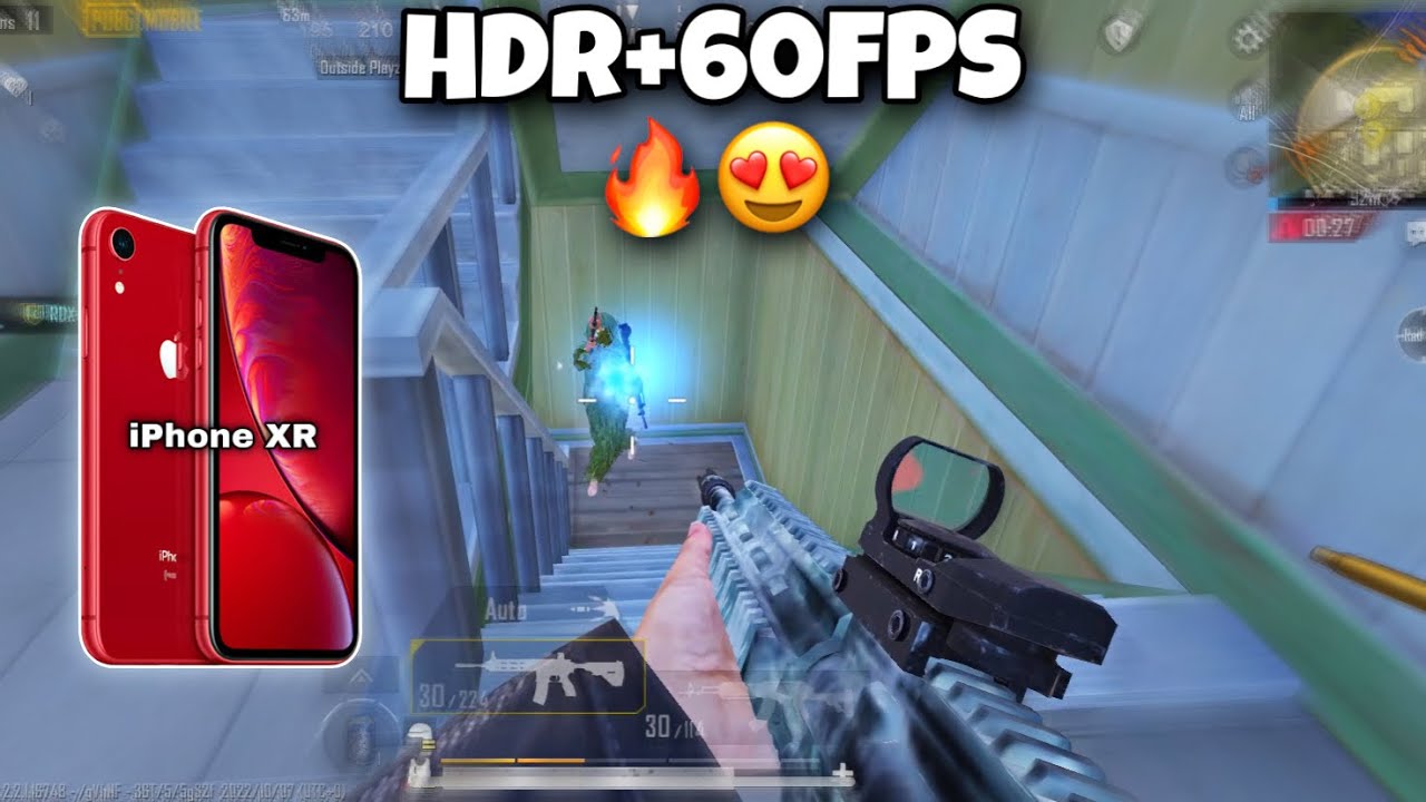 Wow! 😱 iPhone XR in 2023 Pubg Test 🔥| HDR Gameplay ❤️
