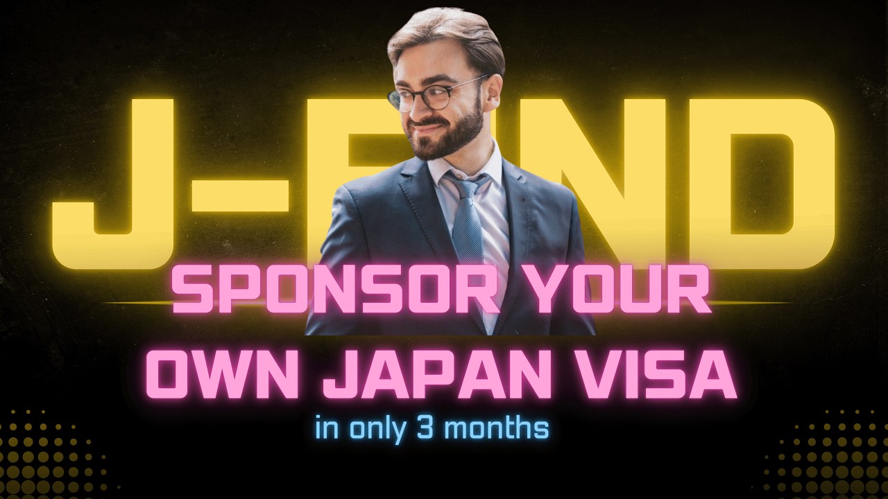 How to Move to Japan SO FAST it feels illegal (J-FIND Visa Overview)