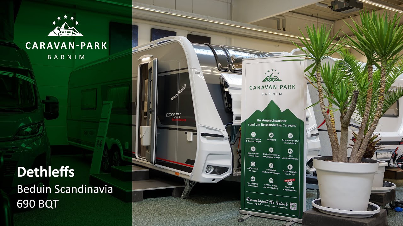 Dethleffs Beduin Scandinavia 690 BQT - Caravan-Park Barnim