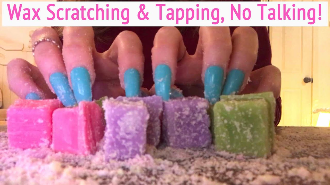 ASMR * Wax Scratching & Tapping * Long Nails * Fast Scratching & Tapping * No Talking * ASMRVilla