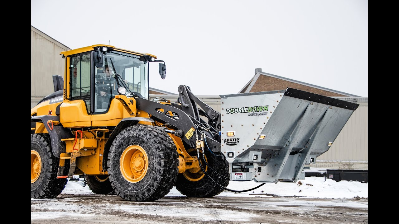 Double Down Salt Bucket by Arctic: Precision Salt Spreading for Winter Roads