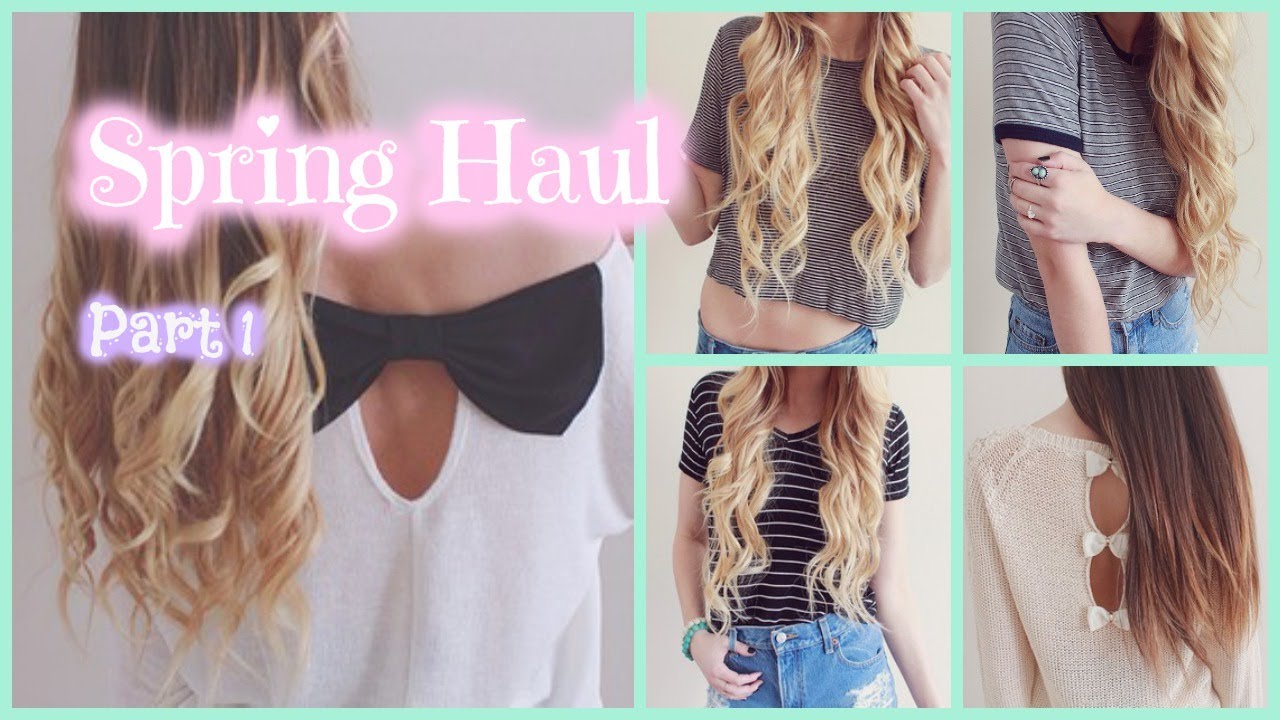 Spring Haul! ❀ Part 1