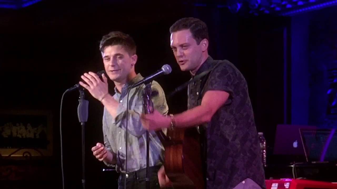Andy Mientus with Van Hughes @ Feinstein's 54 Below 