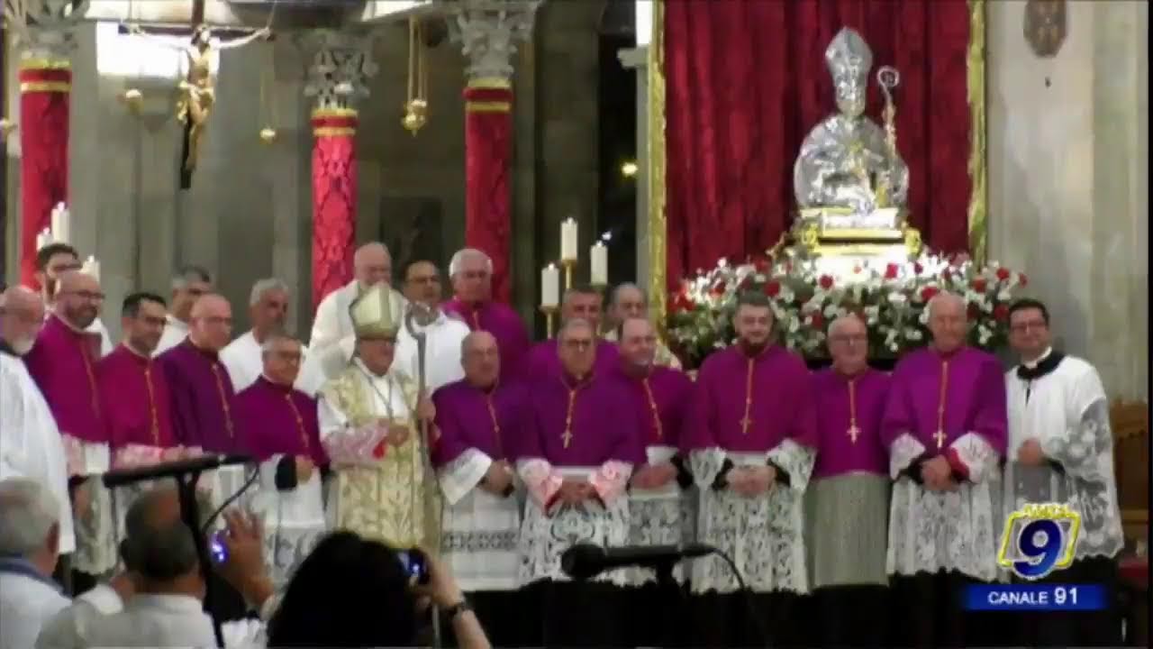 IN DIRETTA: Solenne Pontificale in onore di San Ruggero Vescovo presieduto da Mons. Michele Seccia
