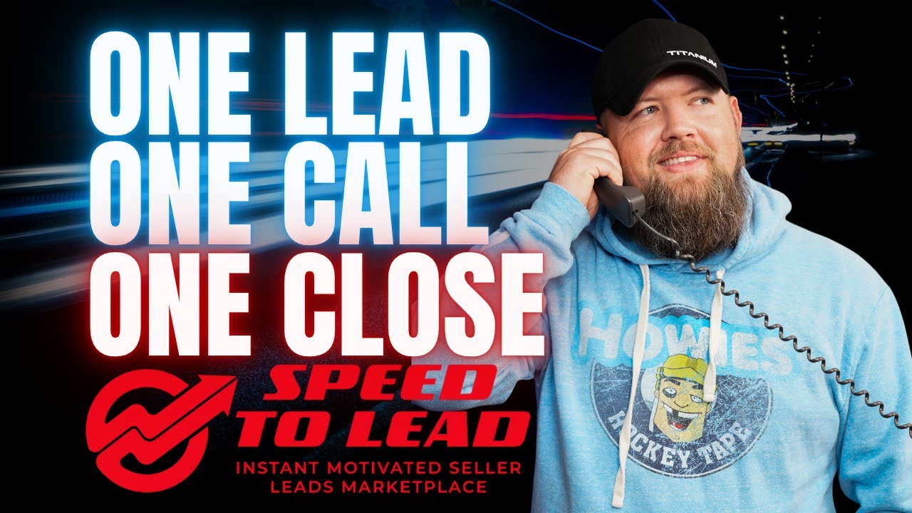 1 Lead, 1 Dial, 1 Close | RJ Bates III Live Seller Call