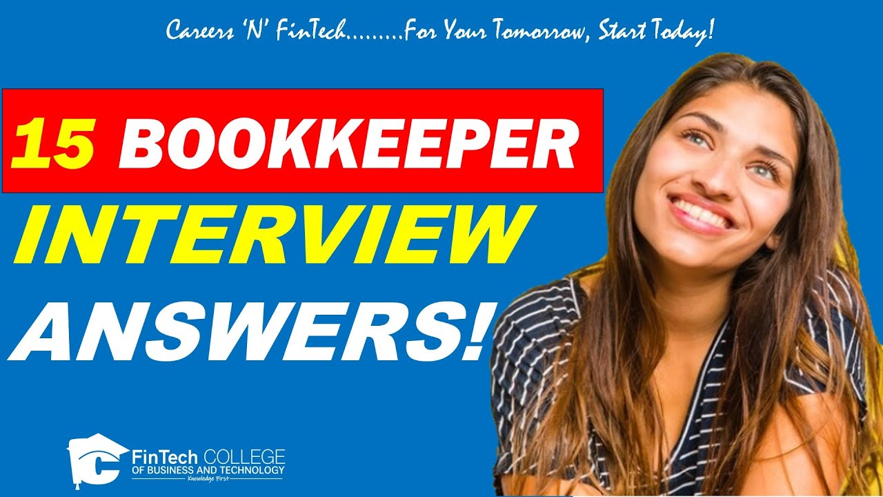 15 Common Bookkeeping Interview Answers