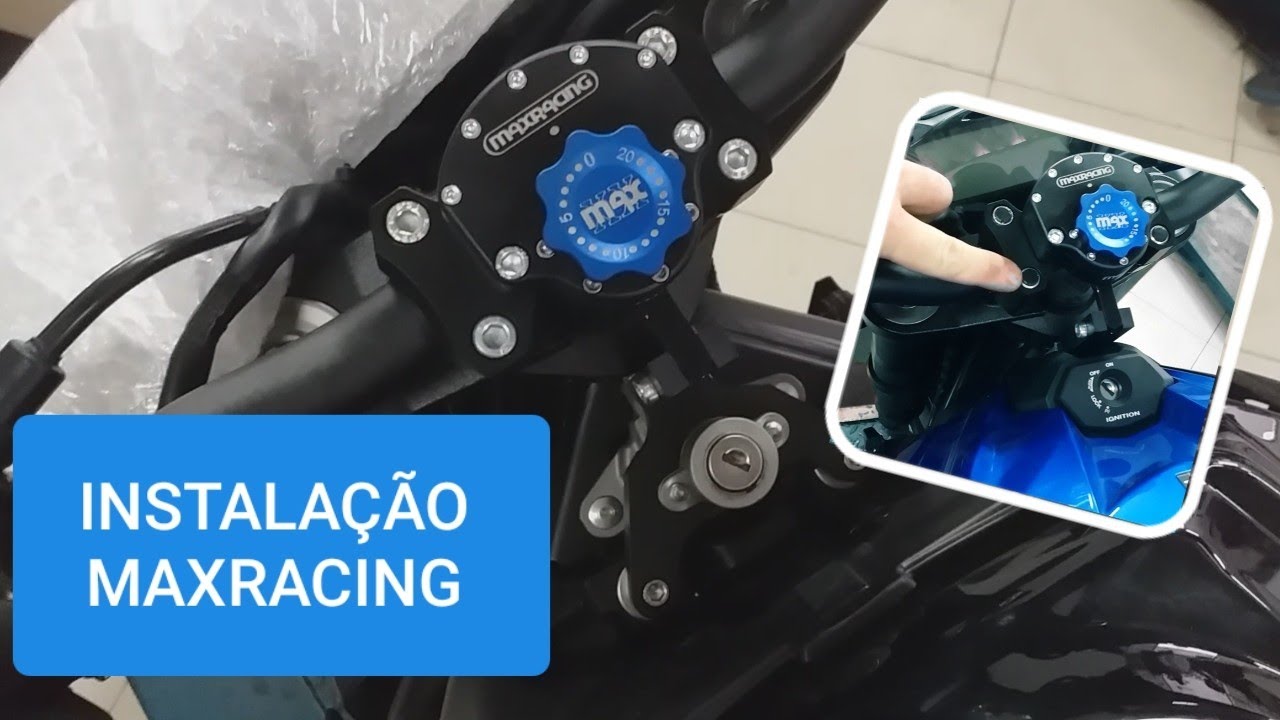GSX-S 750 - INSTALAÇÃO AMORTECEDOR DE DIREÇÃO