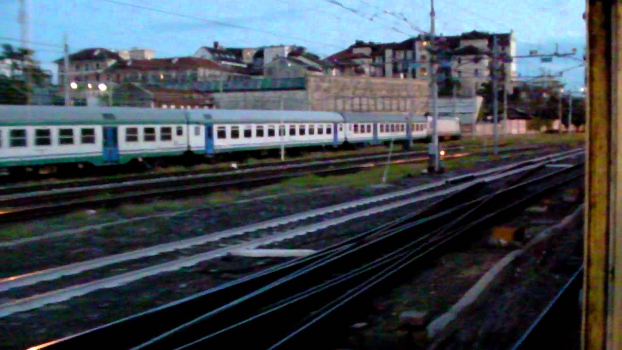 Partenza serale da Torino Porta Nuova