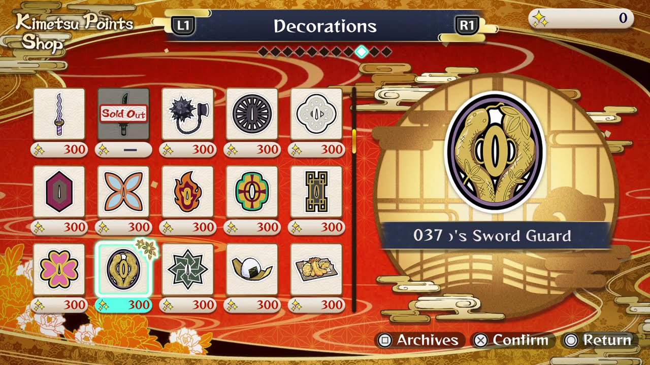 Every Decoration in Demon Slayer Hinokami Chronicles 2