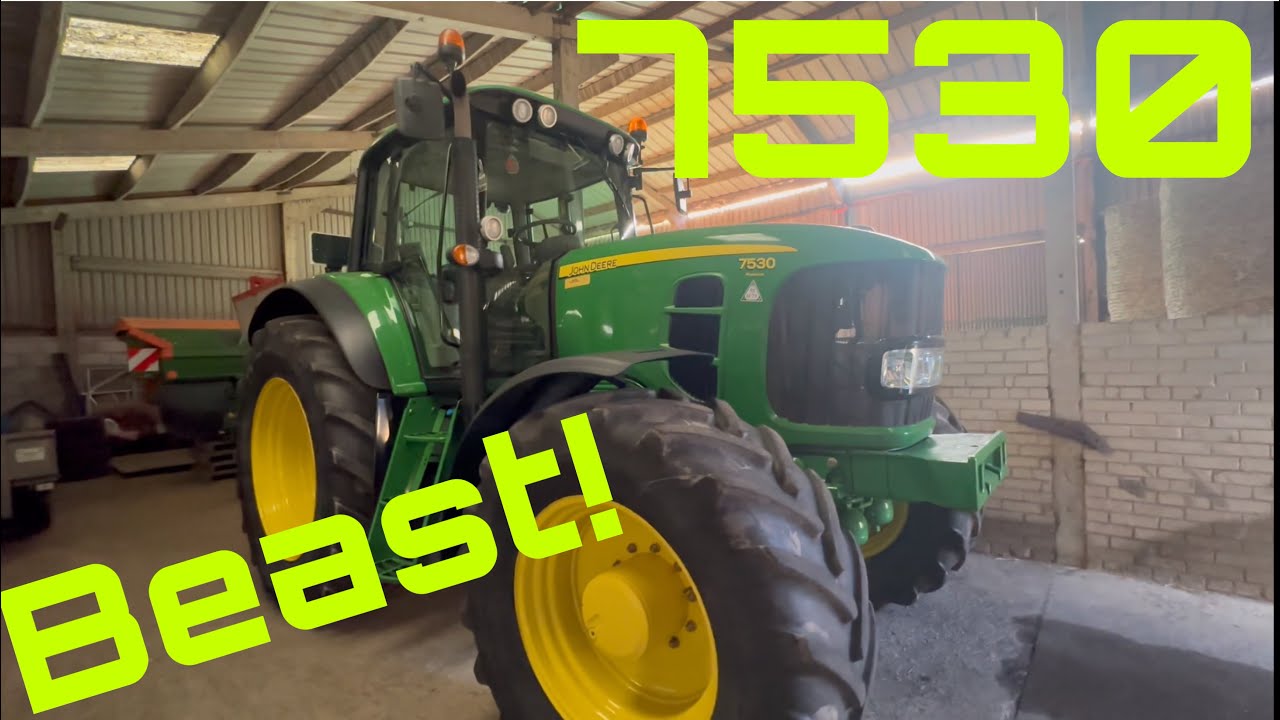 Best John Deere 7530 in the UK? Hilux and Cattle Trailer… I miss the lorry!