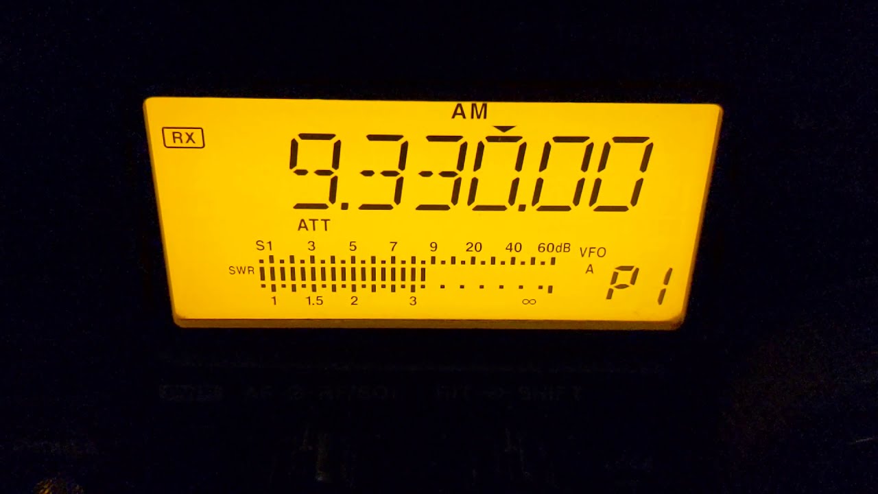 WBCQ - World's Last Chance 9330KHz shortwave received in Adelaide, Australia