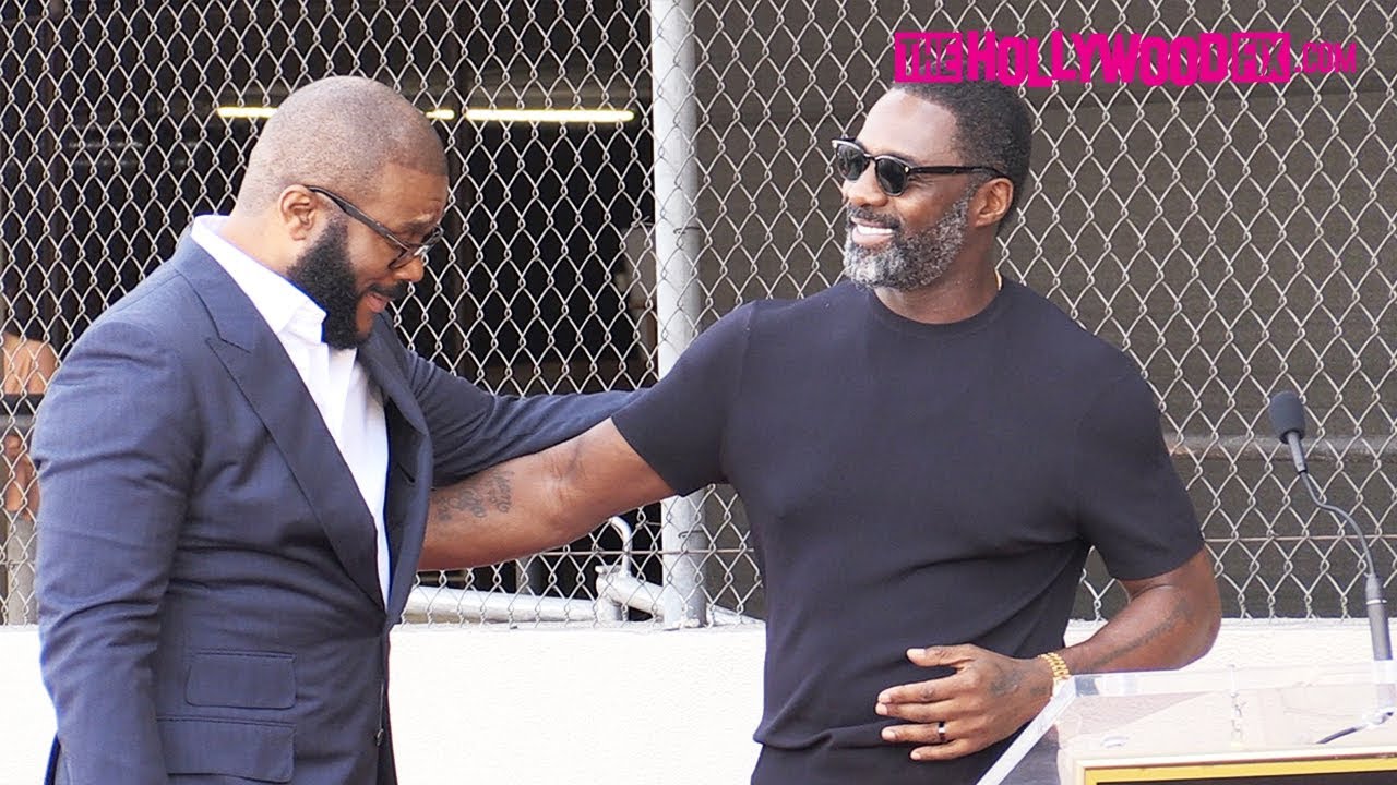 Idris Elba Gives A Heartfelt Speech At Tyler Perry's Hollywood Walk Of Fame Ceremony 10.1.19
