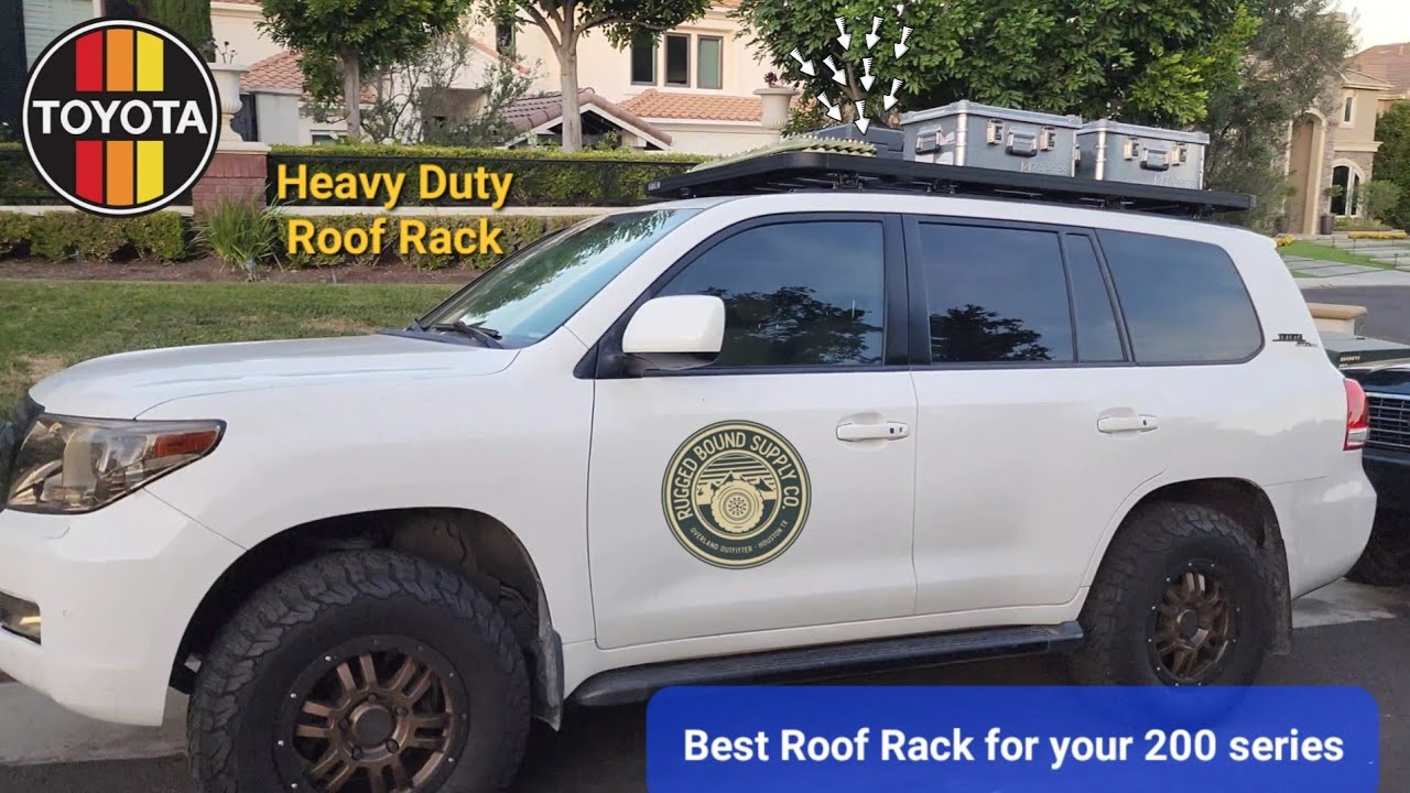 The Ultimate Roof Rack for your 200 series Land Cruiser