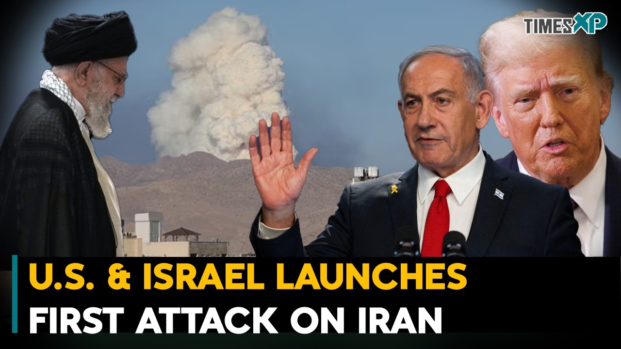 Iran-Israel War: U.S. & Israel Launches First Attack On Iran