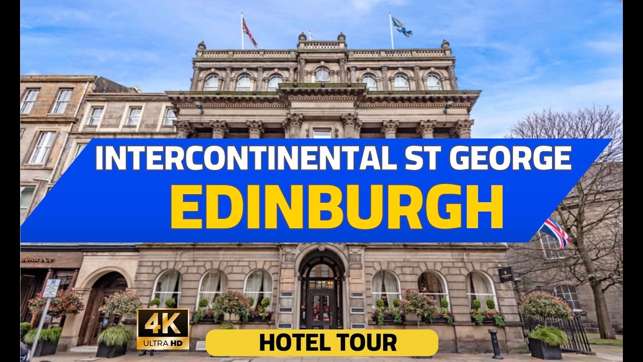 InterContinental Edinburgh The George, a luxury hotel in the heart of Scotland’s historic capital 🇬🇧