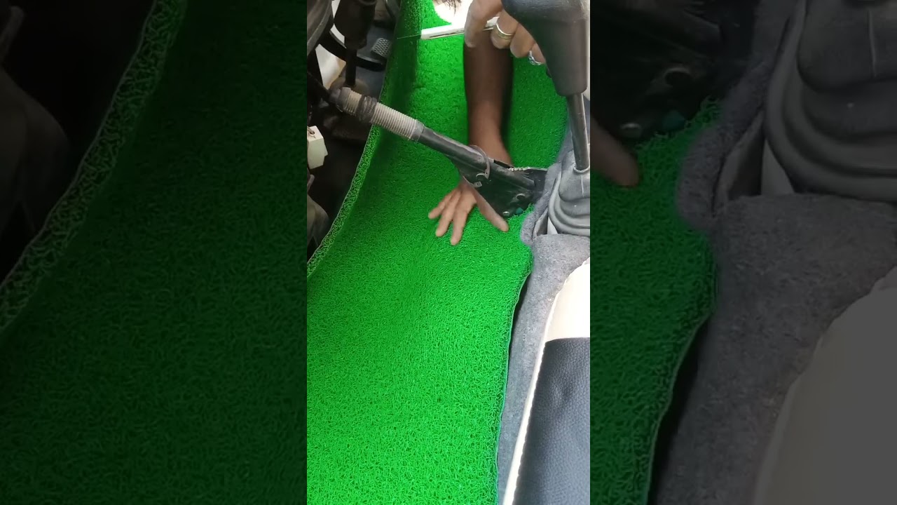 maruti van green grass mat fitting installation #shorts #carmat greenmat