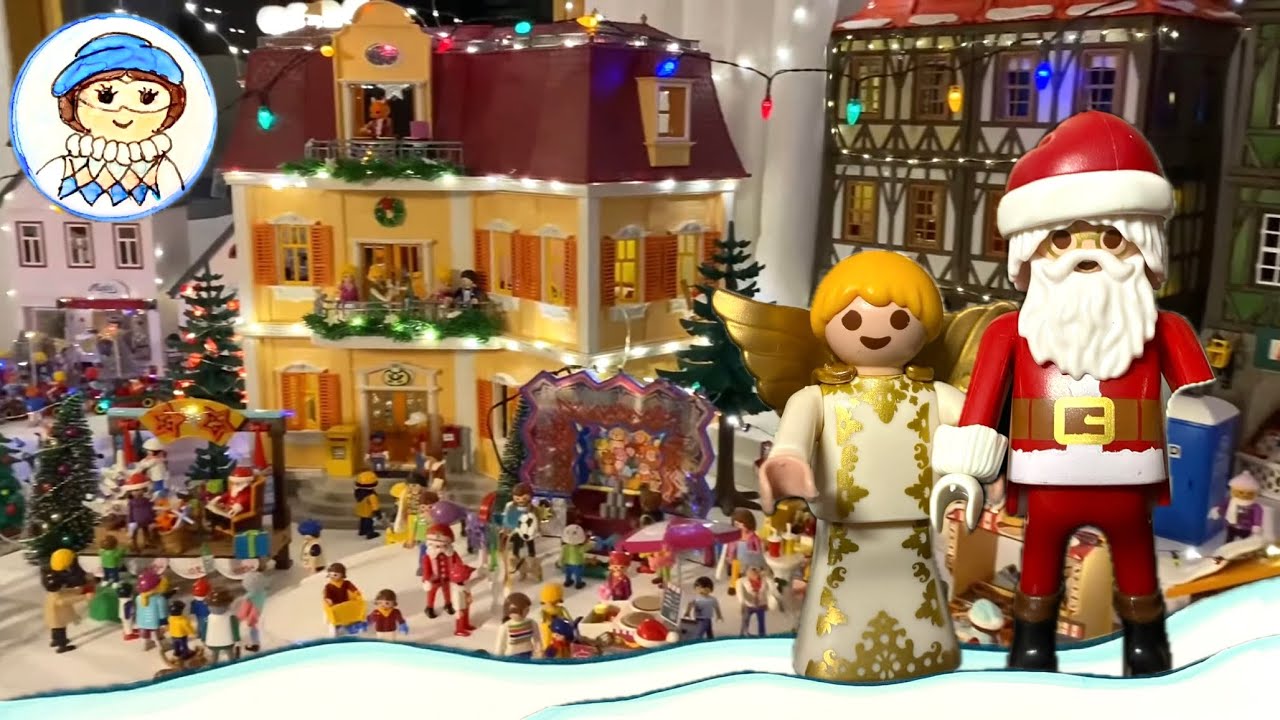 Playmobil Weihnachtsmarkt 2024🎄Weihnachtsstadt❄️☃️