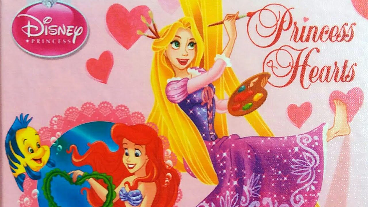 Disney Princess Storybook 💖 Princess Hearts 💕 Read Aloud Storybook