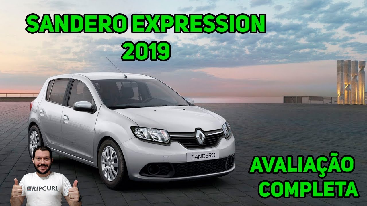 AVALIAÇÃO SANDERO EXPRESSION 2019 - O COMPACTO MAIS ESPAÇOSO DA CATEGORIA