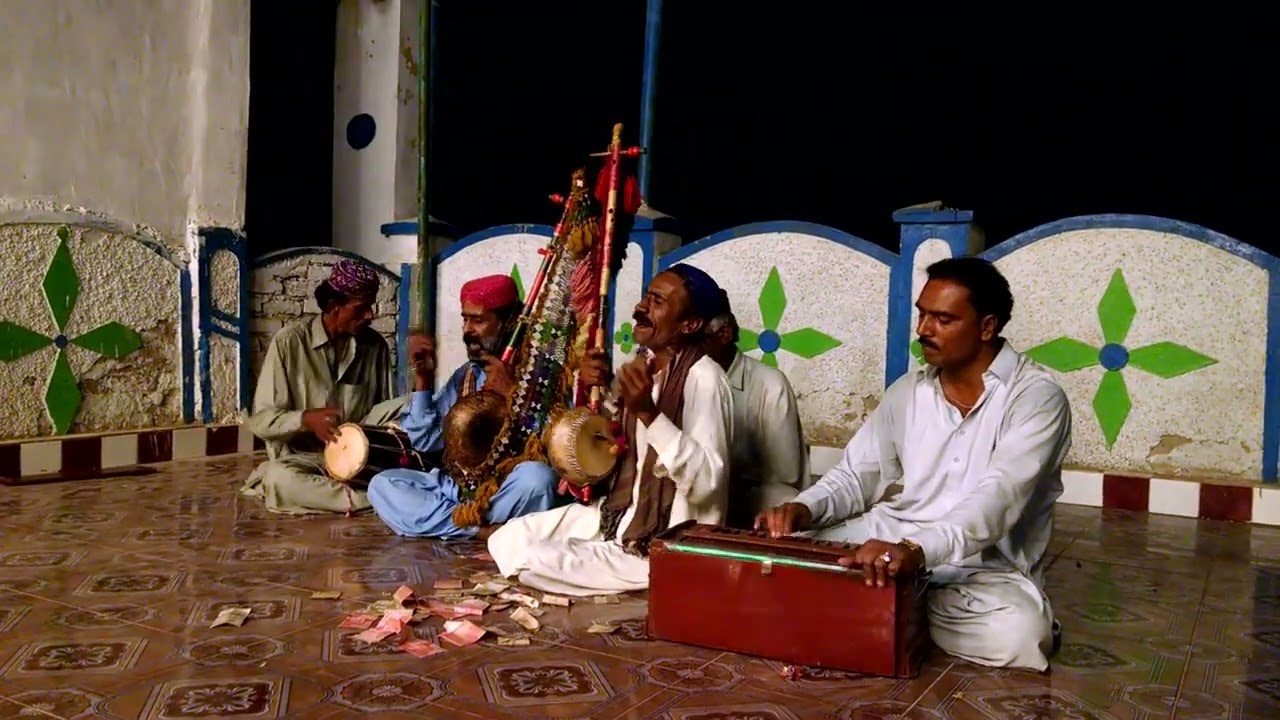 Sufi Mehfil At Dargah Sain Hafiz Ali Murad Mast ~ Qasim Jani ~ 1080p HD