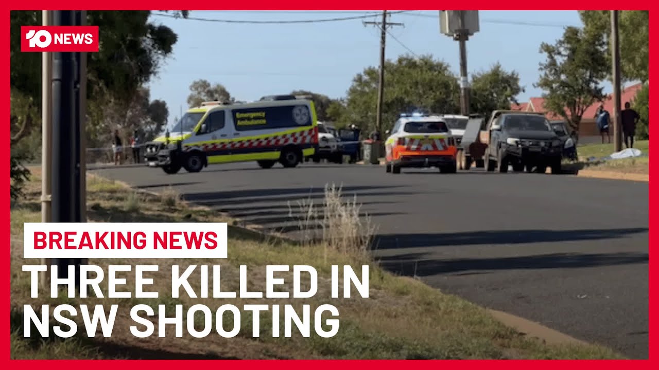 Manhunt Underway After Three People Killed In NSW Country Town | 10 News