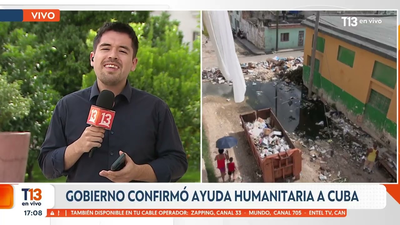 Ayuda humanitaria de Chile a Cuba se realizará a través de una donación a Unicef