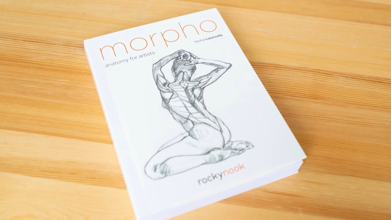 (book flip) Morpho: Anatomy for Artists by Michel Lauricella