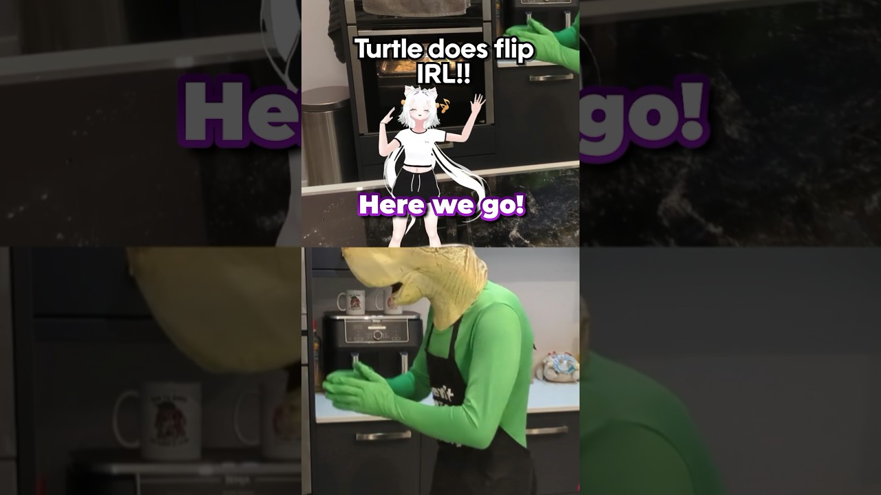 Vedal does a flip IRL