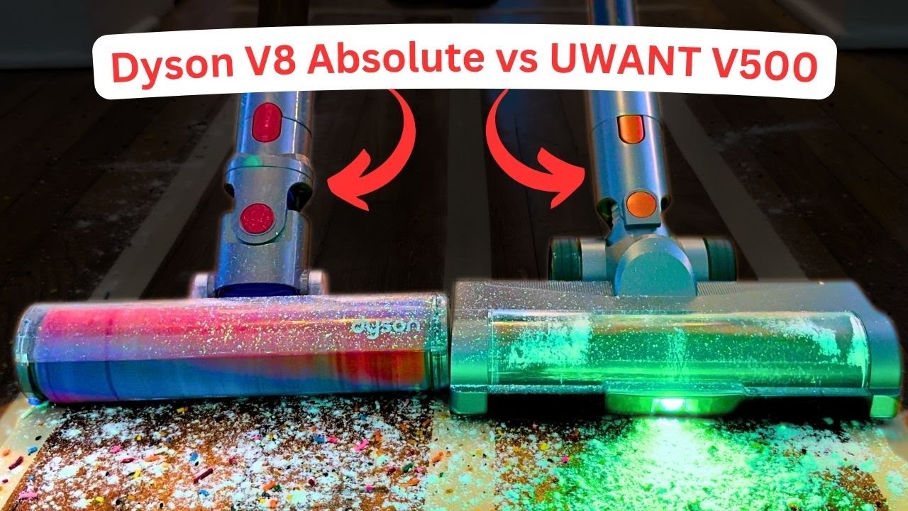 UWANT V500 vs Dyson V8 Absolute – Is Dyson Falling Behind in 2025?