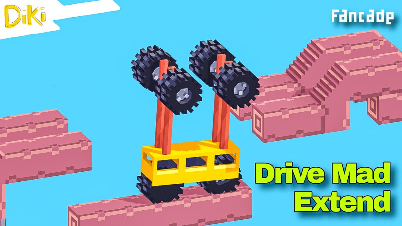 Fancade Drive Mad Extend gameplay